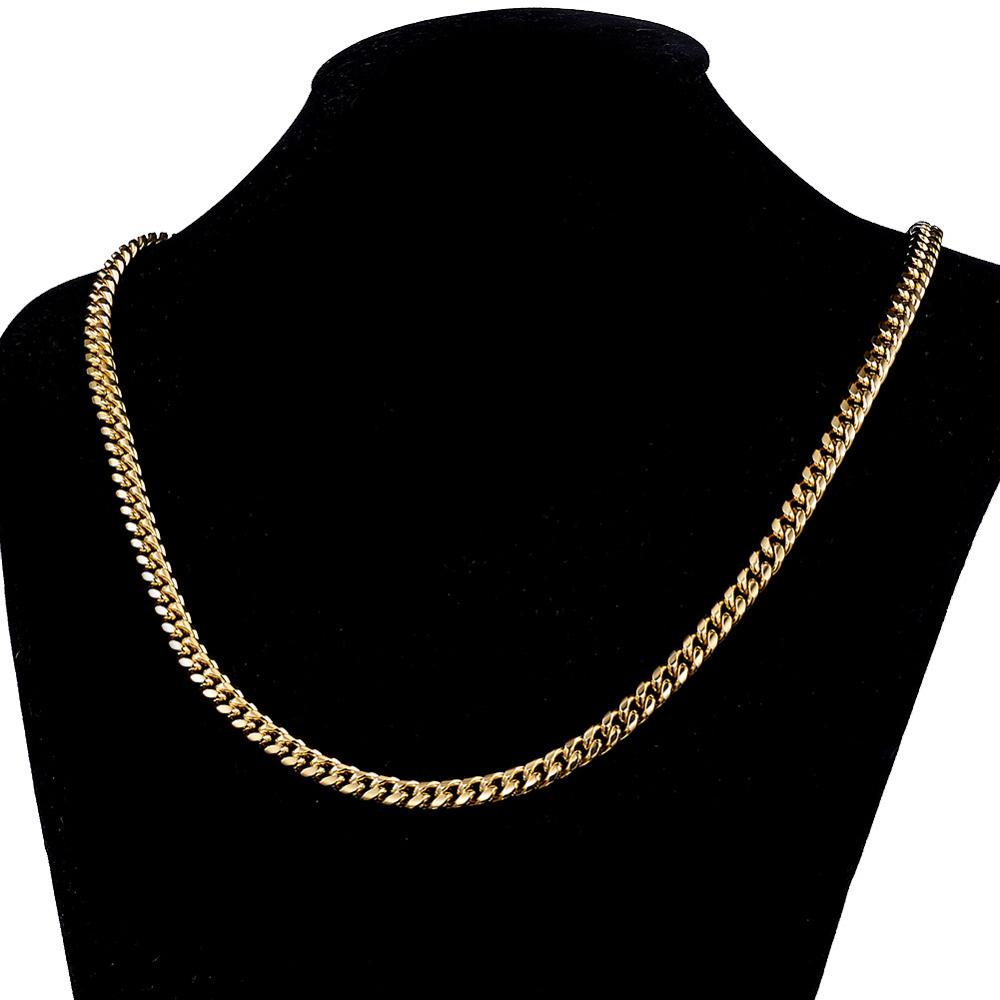 TOPGRILLZ Stainless Steel Gold - Cuban Link Chain 12Mm recension och pris