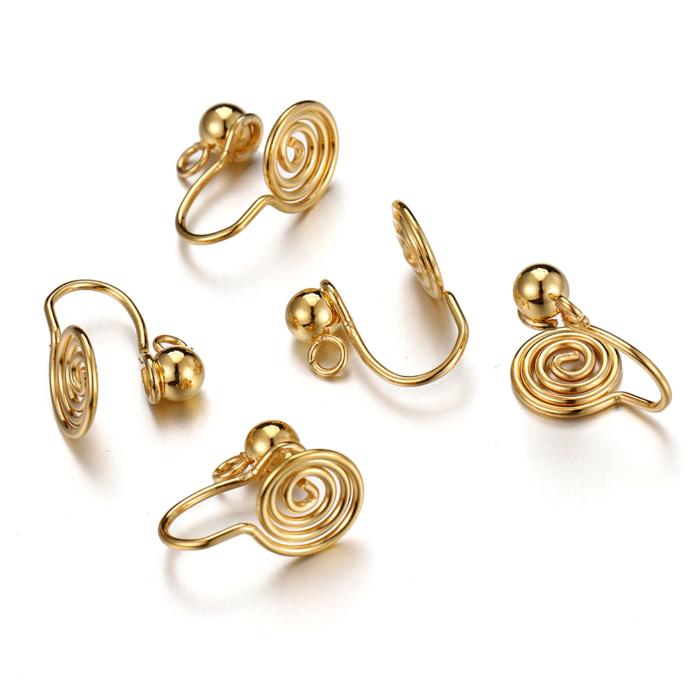 10pcs Stainless Steel Ear Clip - Body Jewelry recension och pris