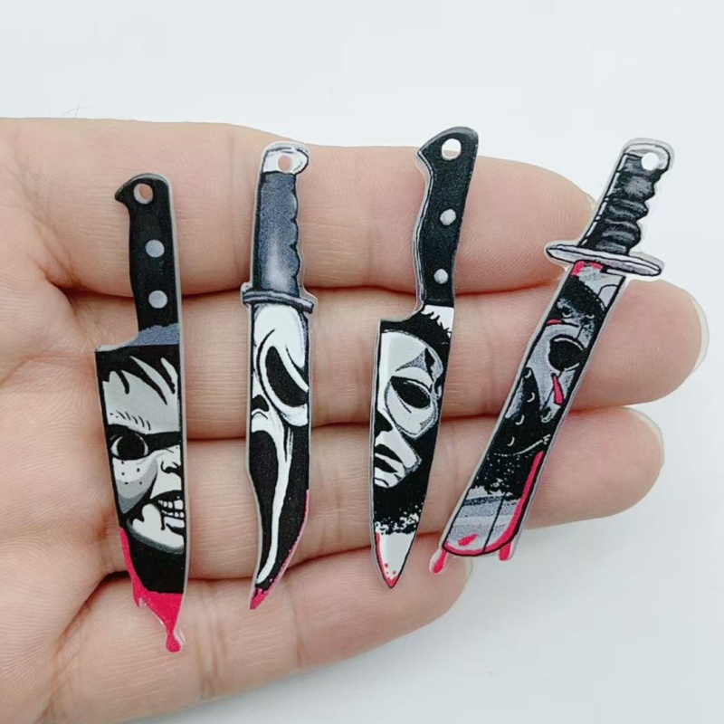 10 pieces of acrylic jewelry H - Earrings recension och pris
