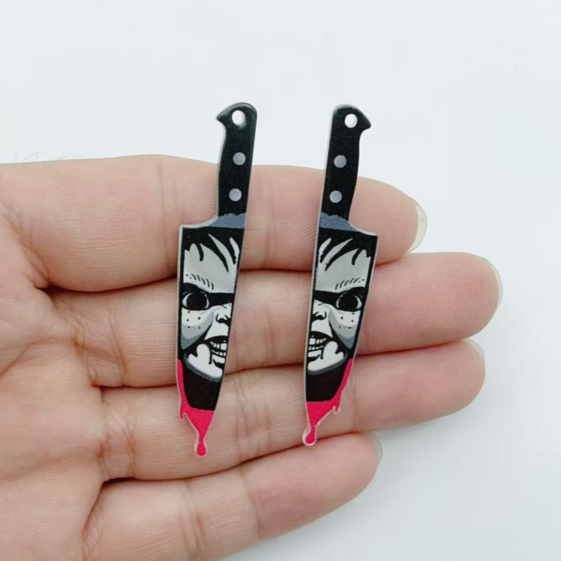 10 pieces of acrylic jewelry H - Earrings recension och pris