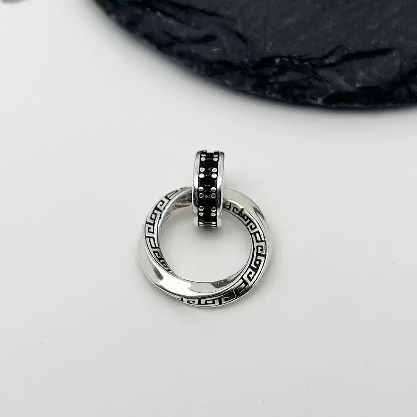 925 Sterling Silver Necklace P - 925 Sterling Silver Chain Necklace Men recension och pris