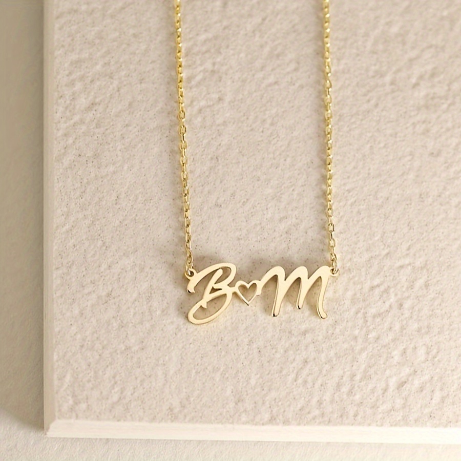 Custom Name Necklaces for Wome - Custom Name Necklace Stainless Steel recension och pris