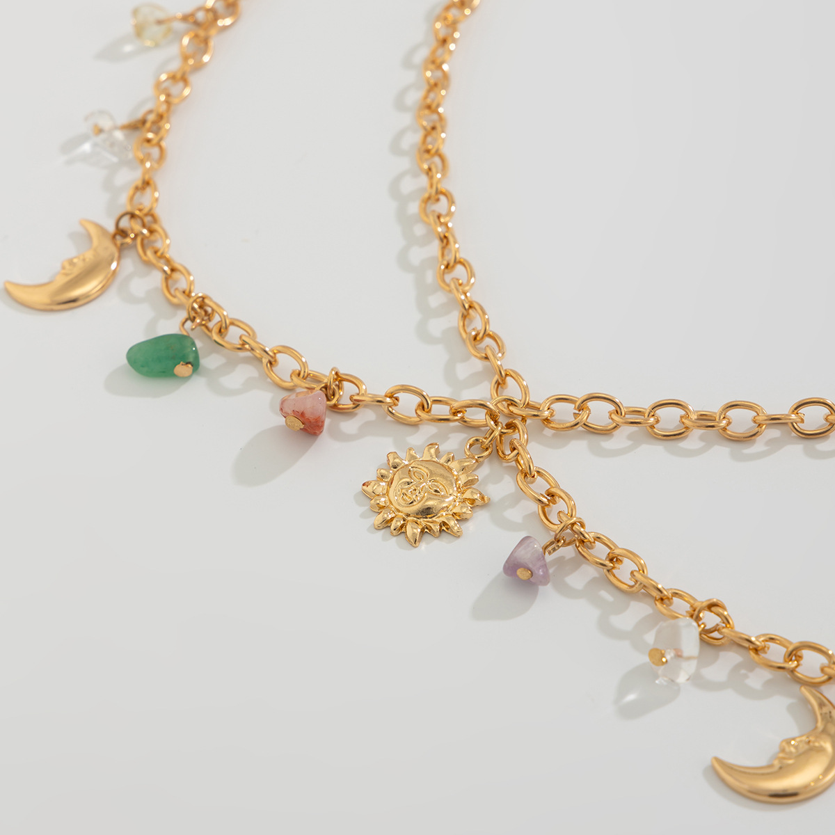 Boho Star Moon Sun Pendant Wai - Body Jewelry recension och pris