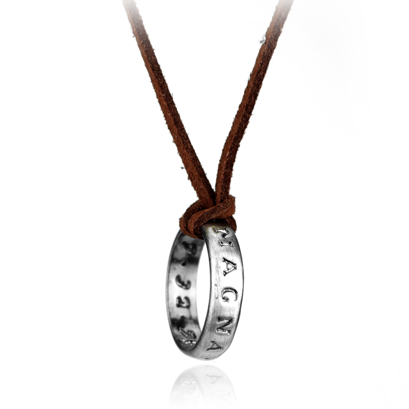 Game Anime Leather Chain Ring  - Anime Pendant Necklace recension och pris