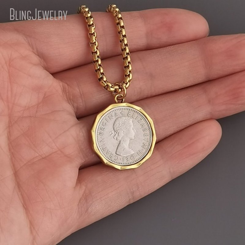 10pcs Waterproof Stainless Ste - Cross Pendant Necklace Gold recension och pris