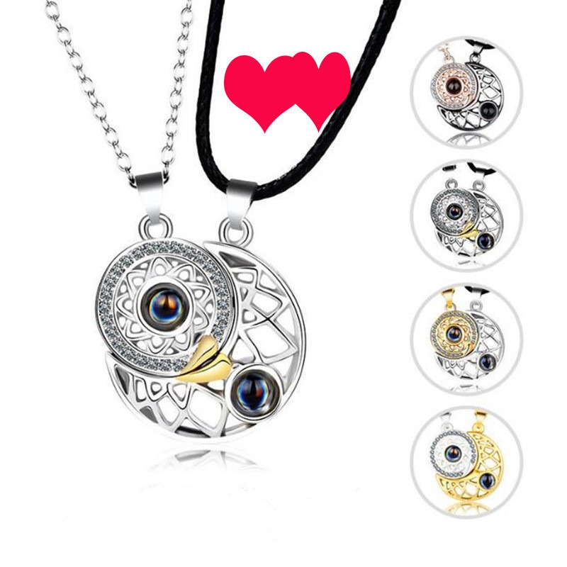 1 Pair Magnetic Couple Matchin - Magnetic Couple Matching Necklaces recension och pris