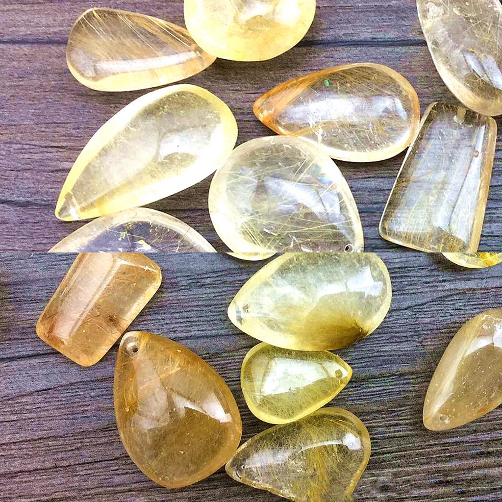 Crystal Pendant for Jewelry Ma - Crystal Pendant Necklace Natural Stone recension och pris