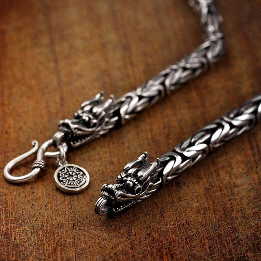 OUYADI Men 925 Sterling Silver - 925 Sterling Silver Chain Necklace Men recension och pris