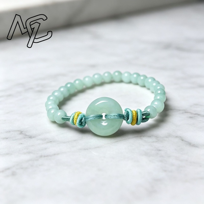 Natural Real Emerald Blue Wate - Bracelets recension och pris