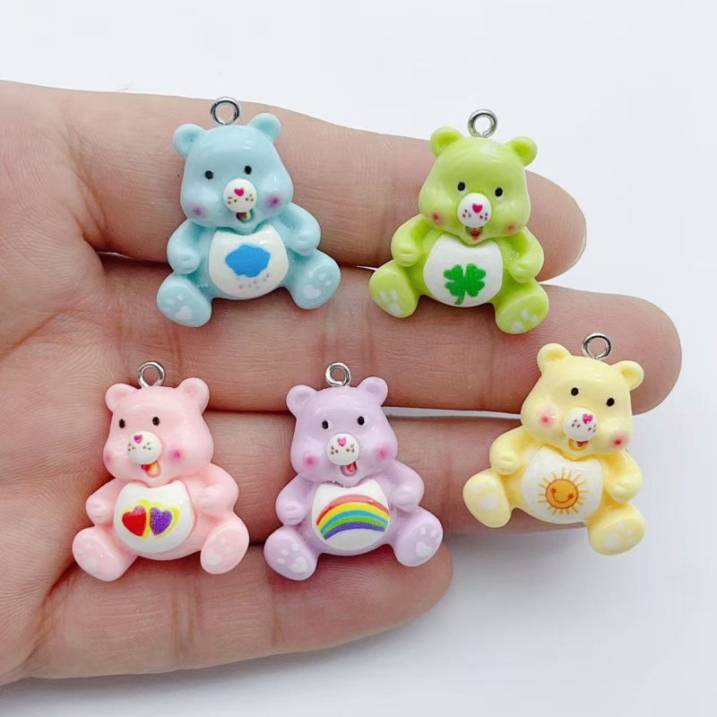 10pcs cartoon animal charm pen - Earrings recension och pris