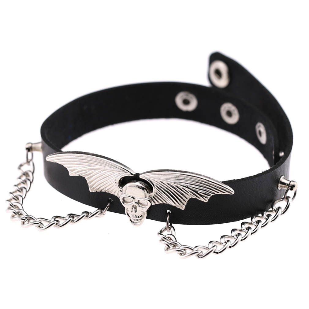 Trendy Punk Spike Rivet Leathe - Goth Punk Spike Choker recension och pris