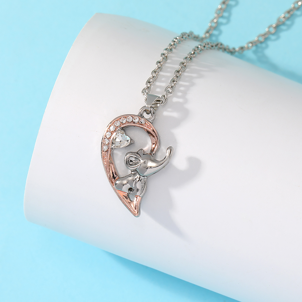 2Pcs Magnetic Matching Heart E - Magnetic Couple Matching Necklaces recension och pris
