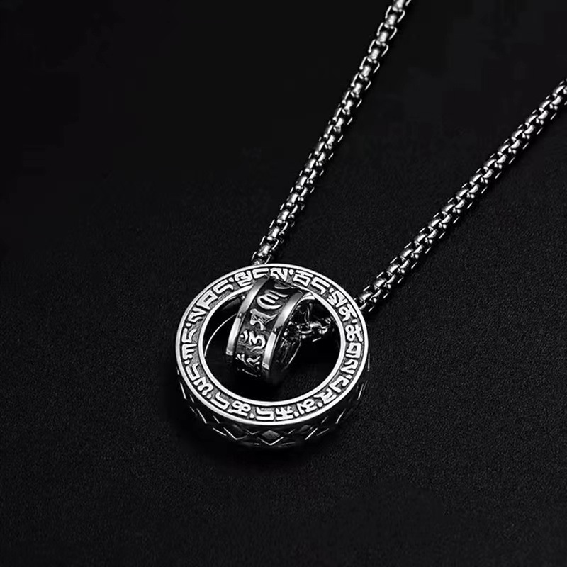 925 Sterling Silver Necklace P - 925 Sterling Silver Chain Necklace Men recension och pris