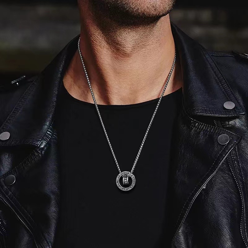 925 Sterling Silver Necklace P - 925 Sterling Silver Chain Necklace Men recension och pris