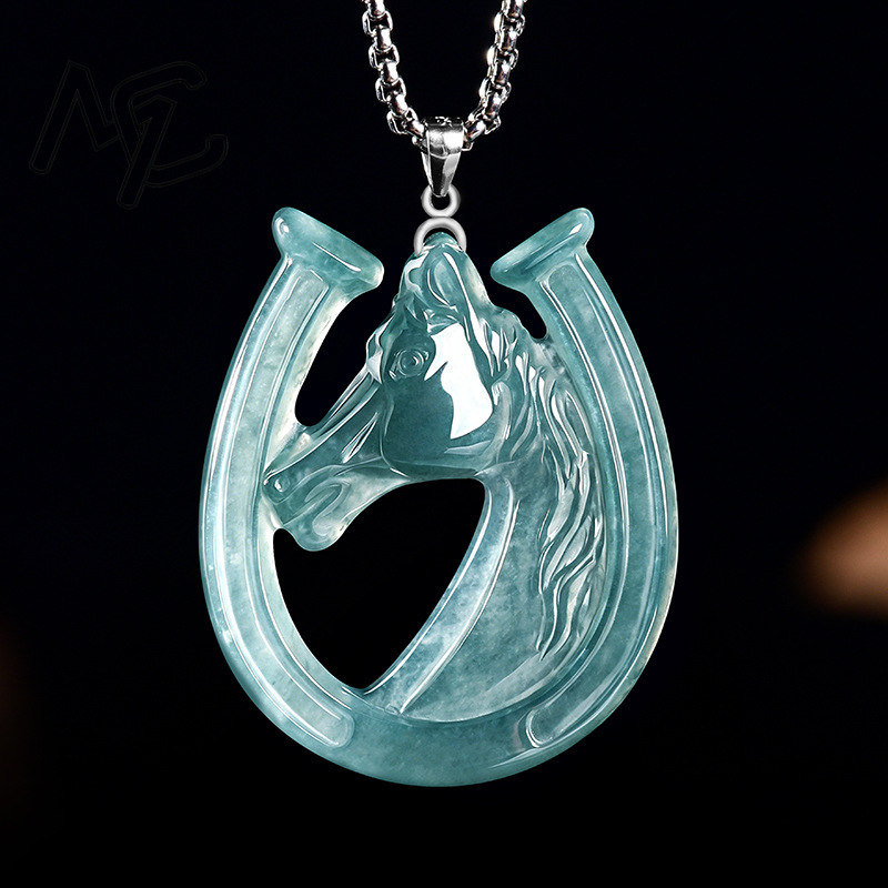 S925 Silver Natural Blue Water - Necklaces recension och pris