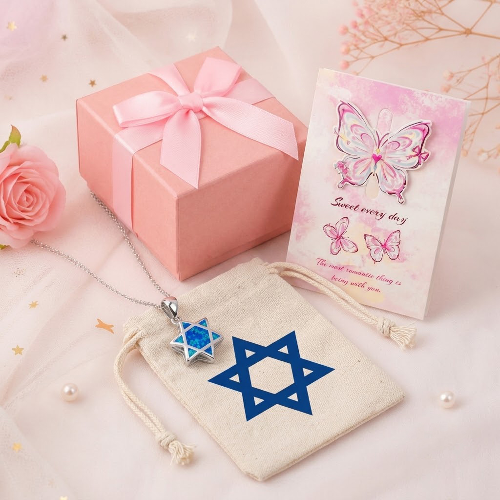 Star of David Opal Pendant Nec - Necklaces recension och pris