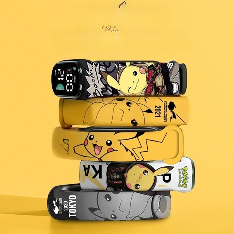 Pokémon cartoon pattern digita - Watch Accessories recension och pris