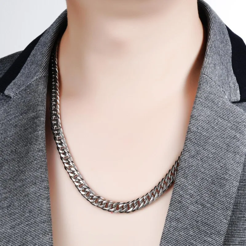 925 Sterling Silver 45-60cm 10 - Cuban Link Chain 12Mm recension och pris