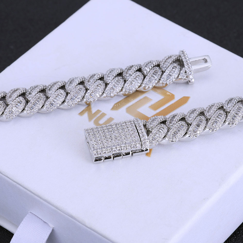 NUOYA Hip Hop Jewelry High Qua - Cuban Link Chain 12Mm recension och pris